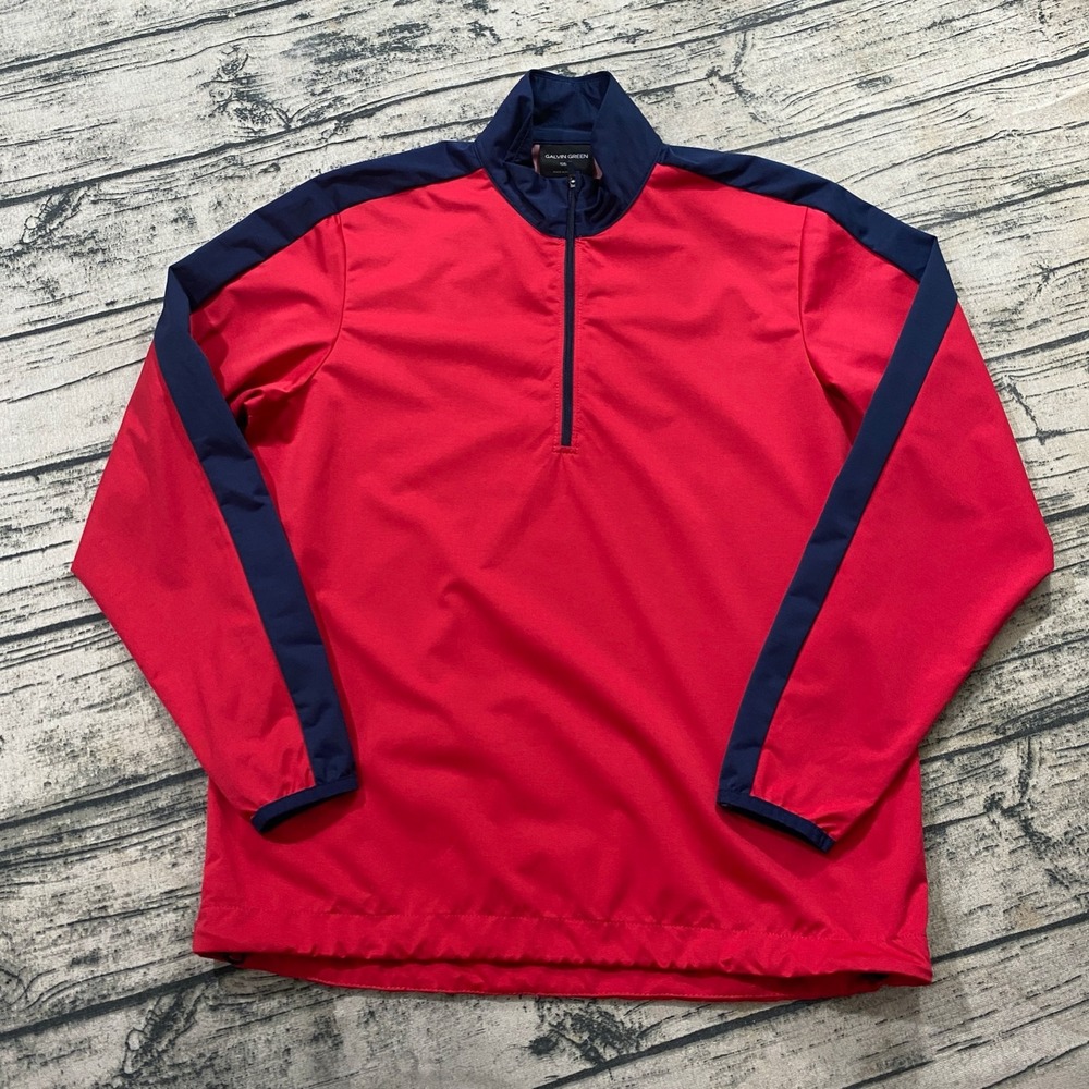 Galvin Green Youth L / Adult S 158/164 1/2 Zip Golf Jacket Pullover Windbreaker